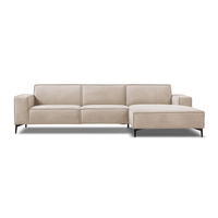 Bank River 3-zits Chaise Rechts Crème PEPP