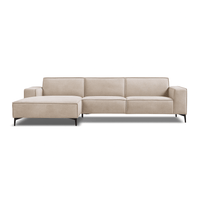 Bank River 3-zits Chaise Links Crème PEPP
