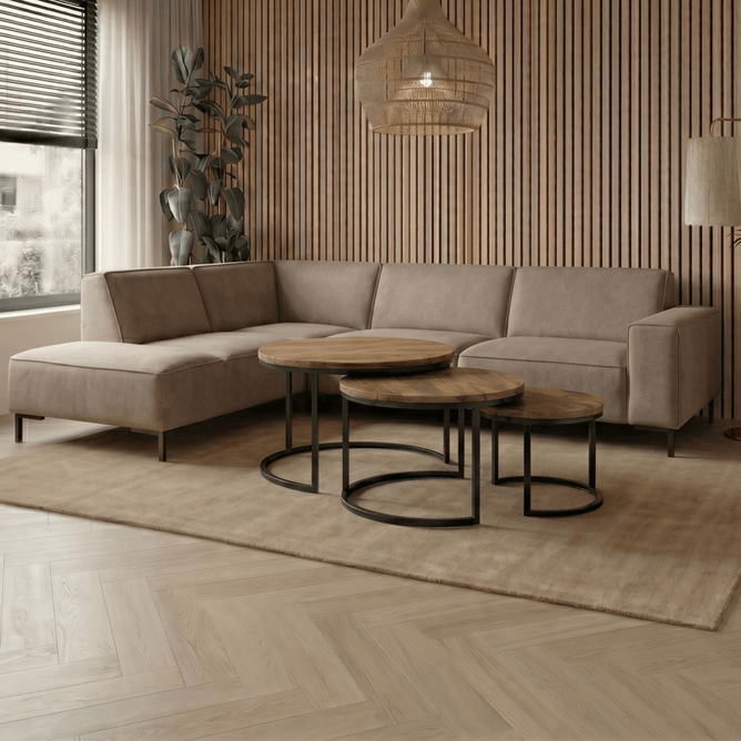 Mangohouten Eettafel Tulsa