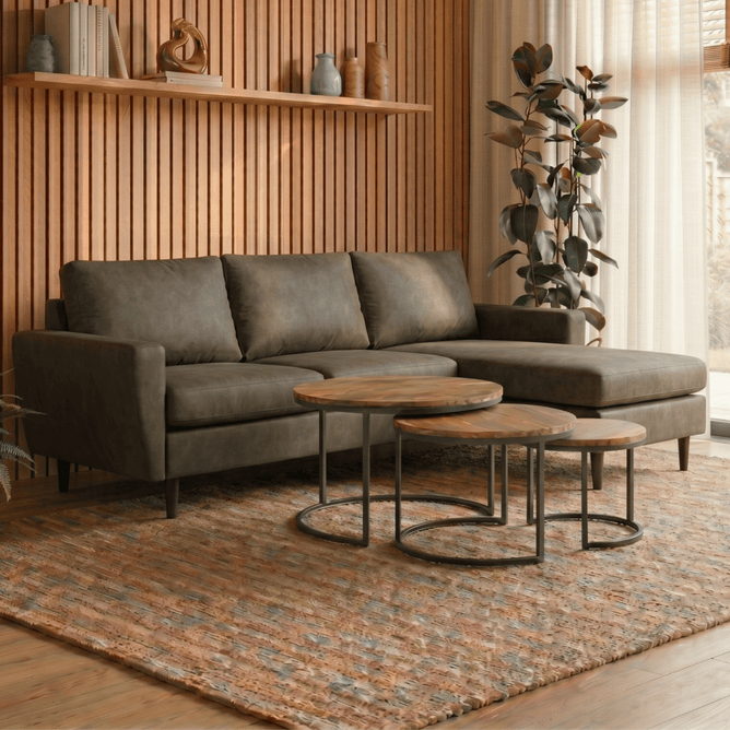 Mangohouten Eettafel Tulsa