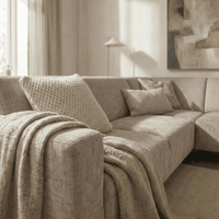 Hoekbank Sevilla 4-zits Rechts Donkergrijs Mahom