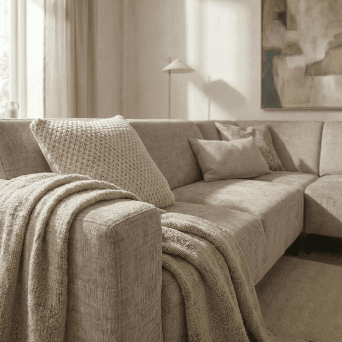 Hoekbank Sevilla 4-zits Rechts Donkergrijs Mahom