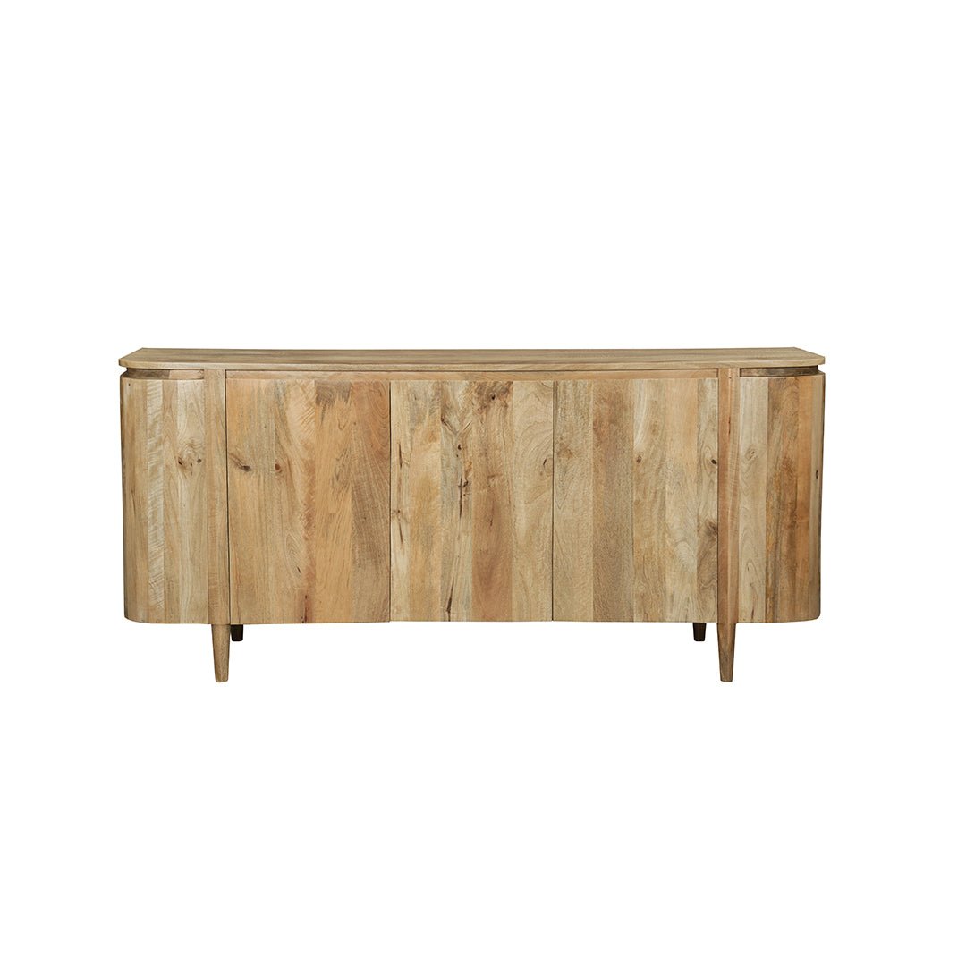 Mangohouten dressoir lichtbruin