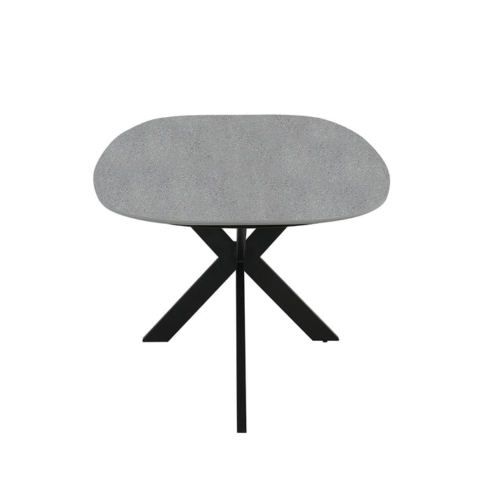 Eettafel Santiago Melamine Deens Ovaal 180 cm Mahom