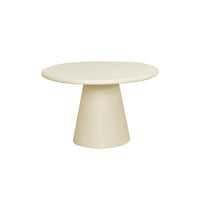 Eettafel Savannah Microcement Ovaal 200 cm Beige Mahom