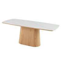 Eettafel Santiago Woodvineer 200 cm Mahom
