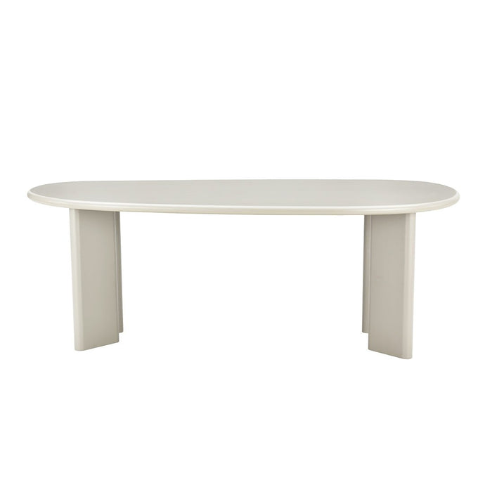 Eettafel Savannah Mircocement Organisch 210 cm Beige Mahom