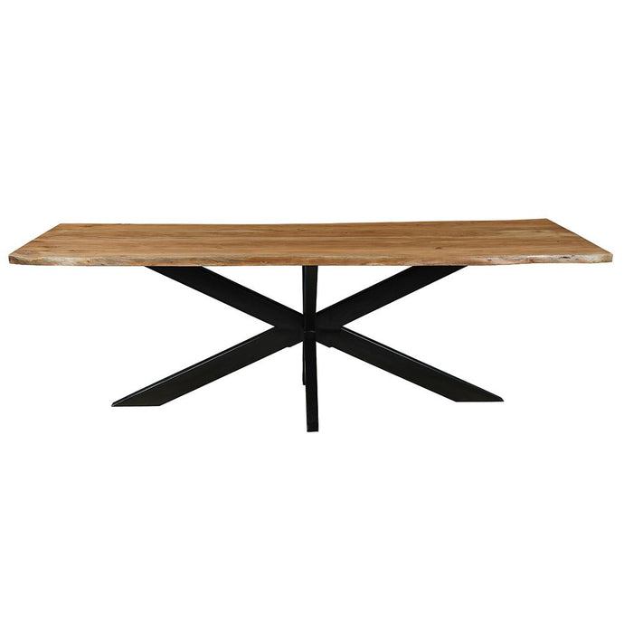 Acaciahouten Eettafel Edge Rechthoek 240x100 cm Mahom