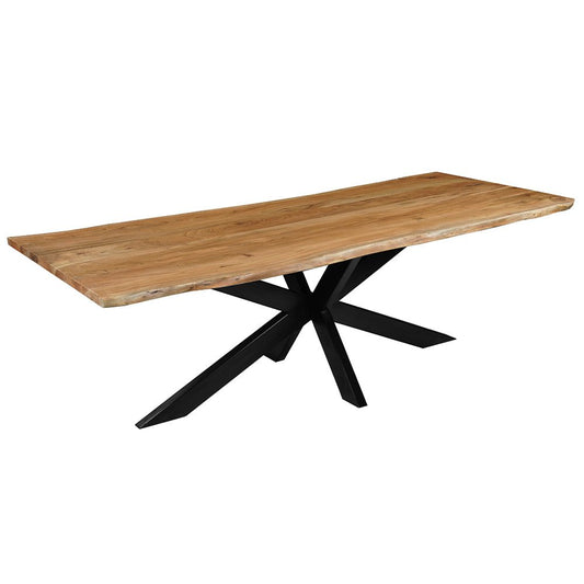 Acaciahouten Eettafel Edge Rechthoek 240x100 cm Mahom