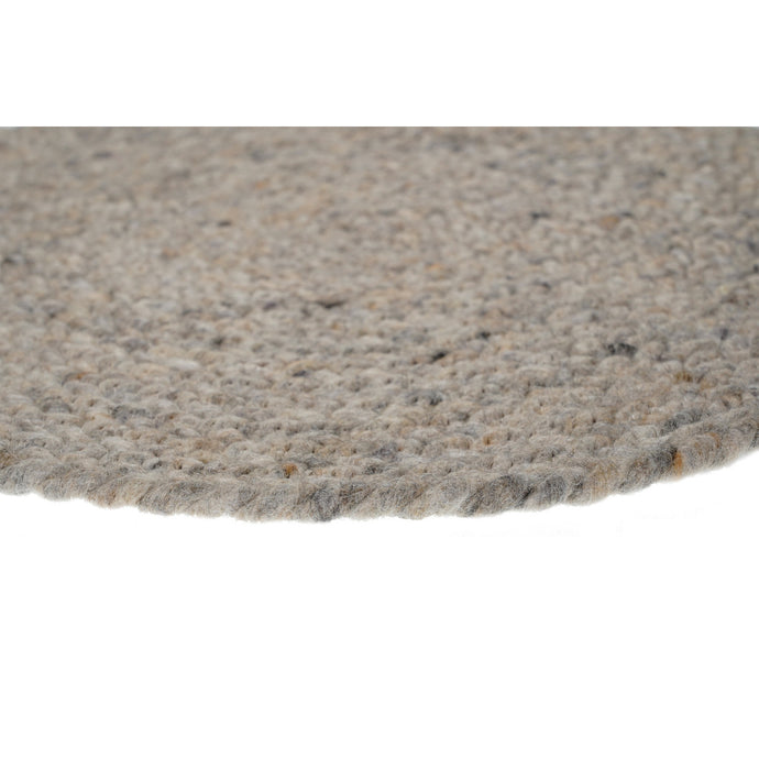 Vloerkleed Feline D200 cm Antraciet Mahom