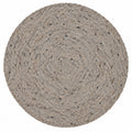 Vloerkleed Feline D200 cm Antraciet Mahom