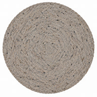 Vloerkleed Feline D200 cm Antraciet Mahom