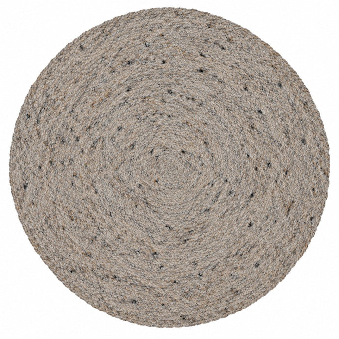 Vloerkleed Feline D200 cm Antraciet Mahom