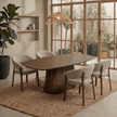 Mangohouten Eettafel Tulsa