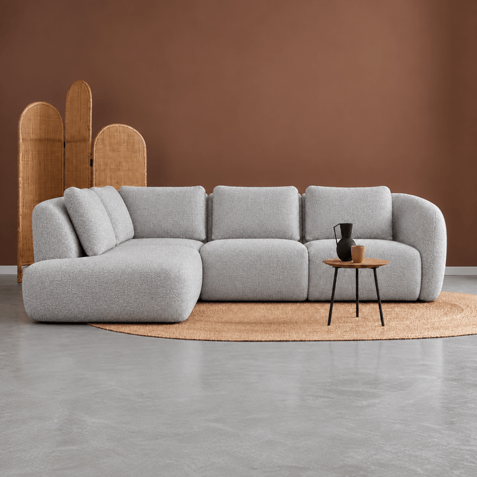Hoekbank Cloud 4-zits Links Beige PEPP
