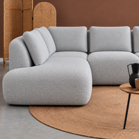 Hoekbank Cloud 4-zits Links Beige PEPP
