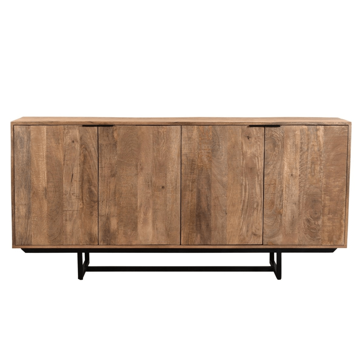 Mangohouten dressoir bruin 180cm