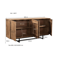 Dressoir Valdez 180 cm