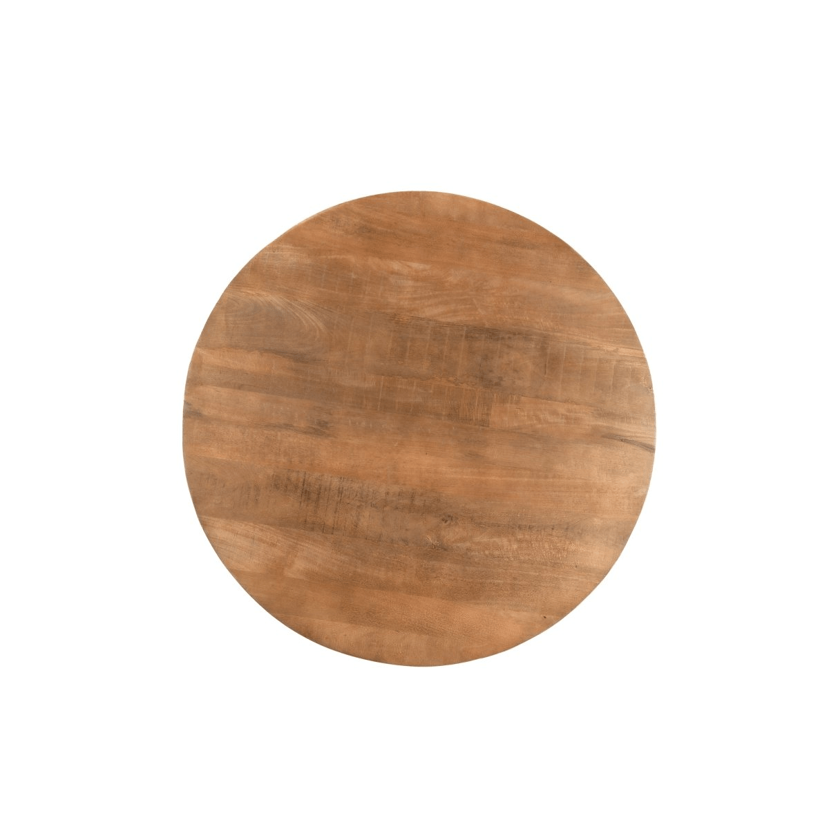 Mangohouten eettafel rond 130cm