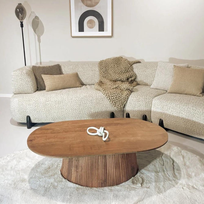 Mangohouten Eettafel Tulsa