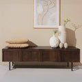 Mangohouten tv meubel bruin 180cm