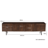 TV Meubel Elan Brown 180 cm