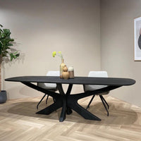 Eetkamertafel Brix Montreaux Black 250 cm