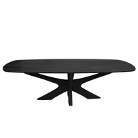 Eetkamertafel Brix Montreaux Black 250 cm