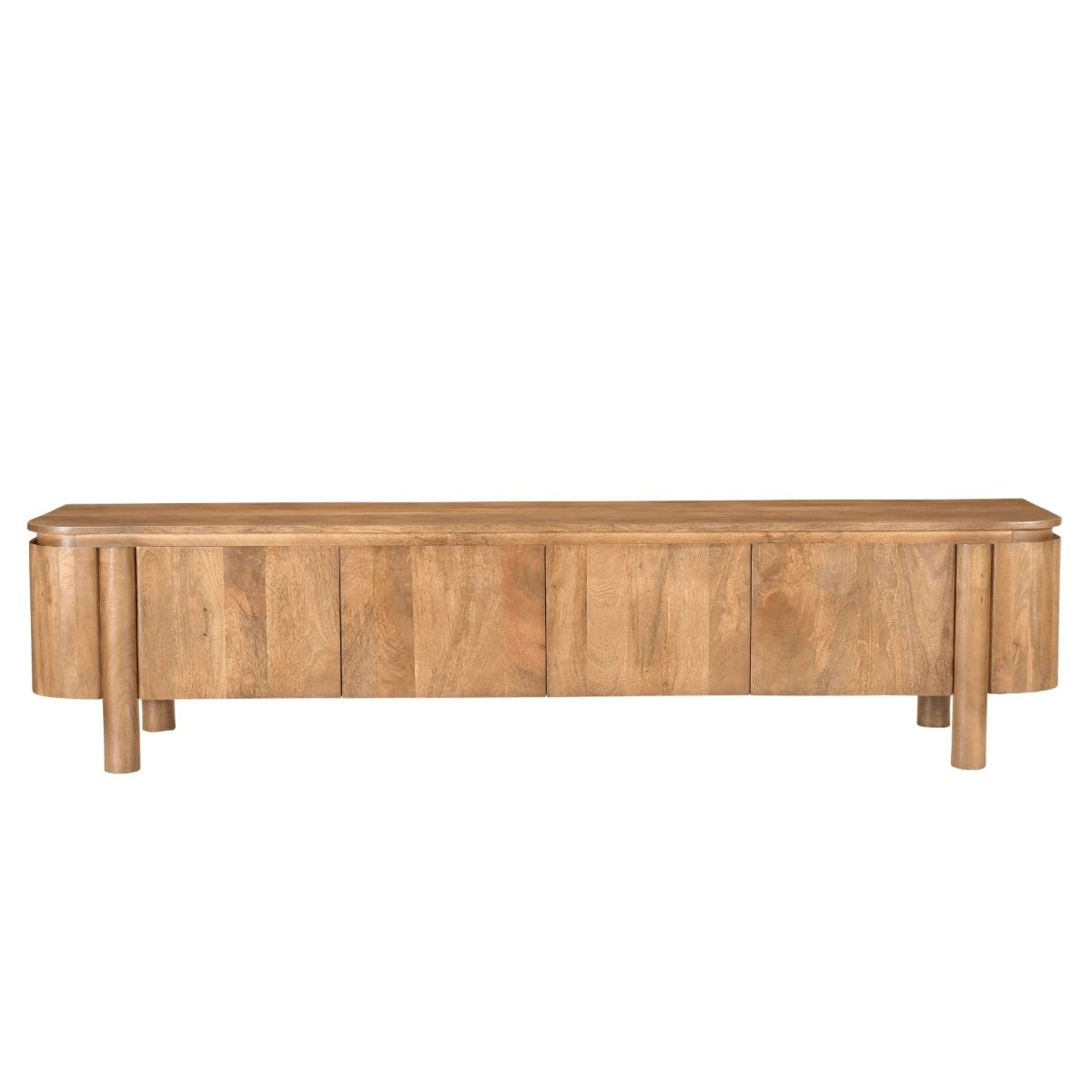 Mangohouten TV Meubel 210cm