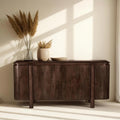 Mangohouten dressoir donkerbruin 170cm