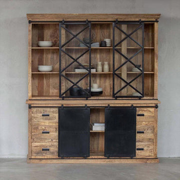 Mangohouten Buffetkast 200×220 cm 