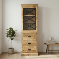 Mangohouten Buffetkast Denver 65×200 X Mahom
