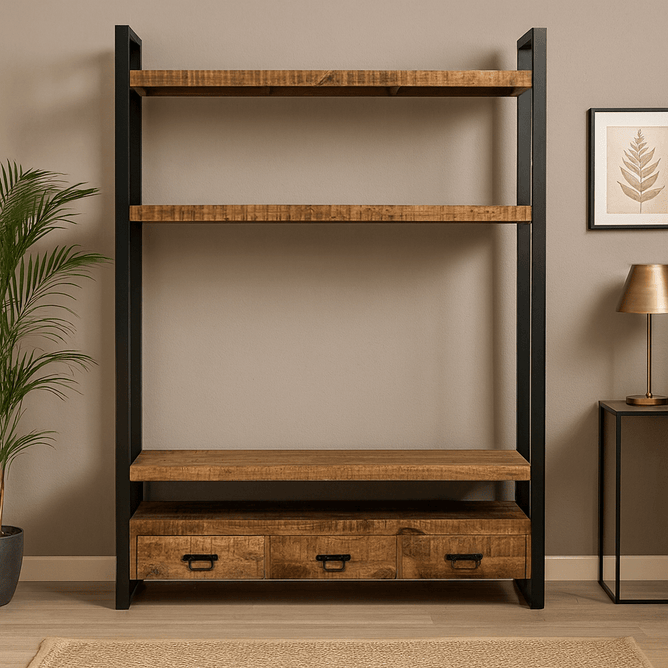 Mangohouten Eettafel Tulsa