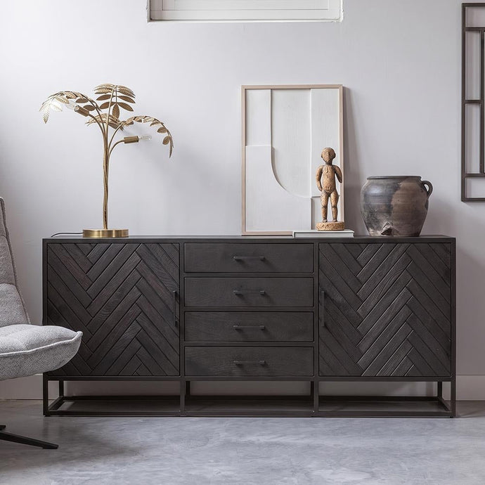 Mangohouten Dressoir Sienna 165 cm Mahom
