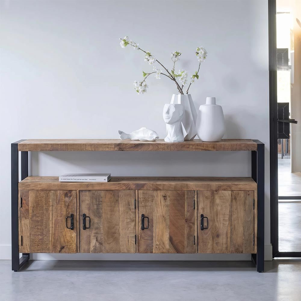 Mangohouten Dressoir 180 cm