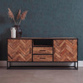 Mangohouten Dressoir 180 cm