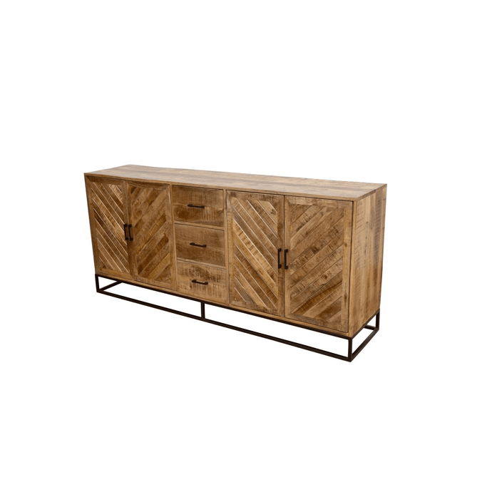Mangohouten Dressoir Reno 200 cm Mahom