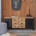 Mangohouten Dressoir 200 cm