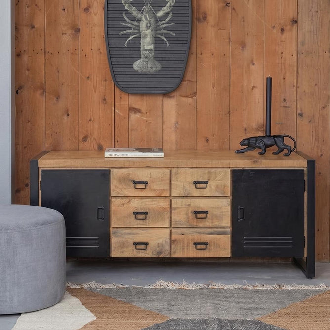 Mangohouten Eettafel Tulsa