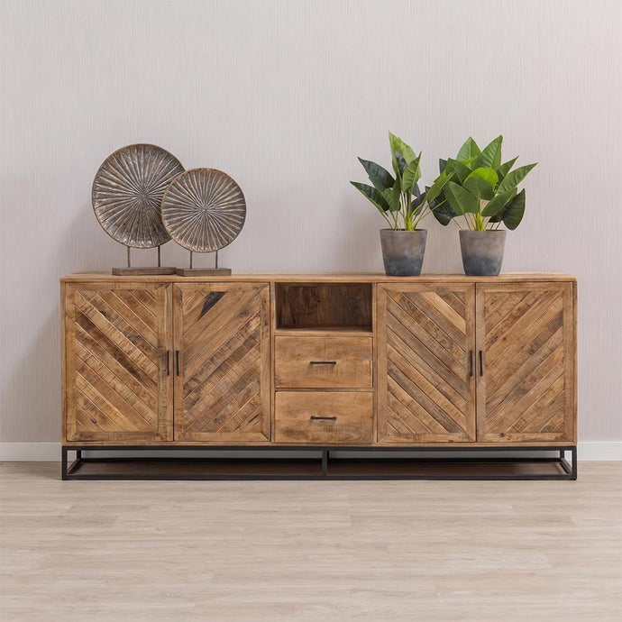 Mangohouten Dressoir Reno 220 cm Mahom