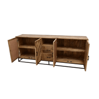 Mangohouten Dressoir Reno 220 cm Mahom