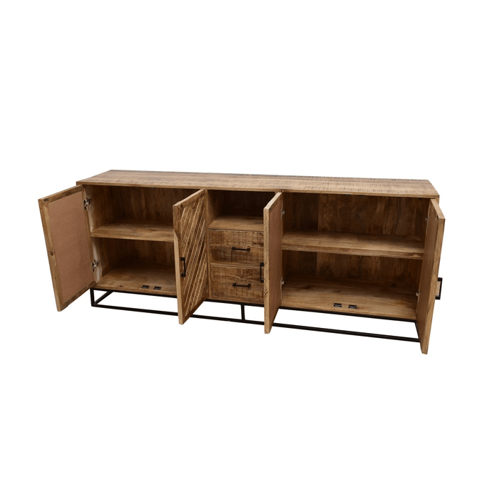 Mangohouten Dressoir Reno 220 cm Mahom