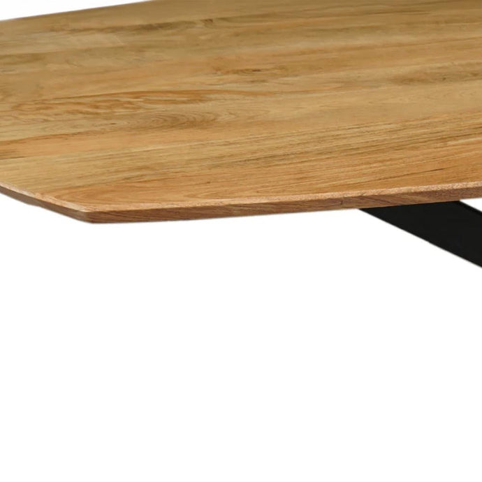 Mangohouten Eettafel Vicenza Deens Ovaal 180x100 cm Mahom