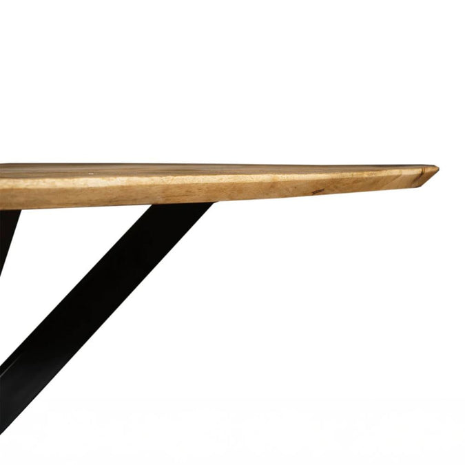 Mangohouten Eettafel Bologna Ovaal 160x90 cm Mahom
