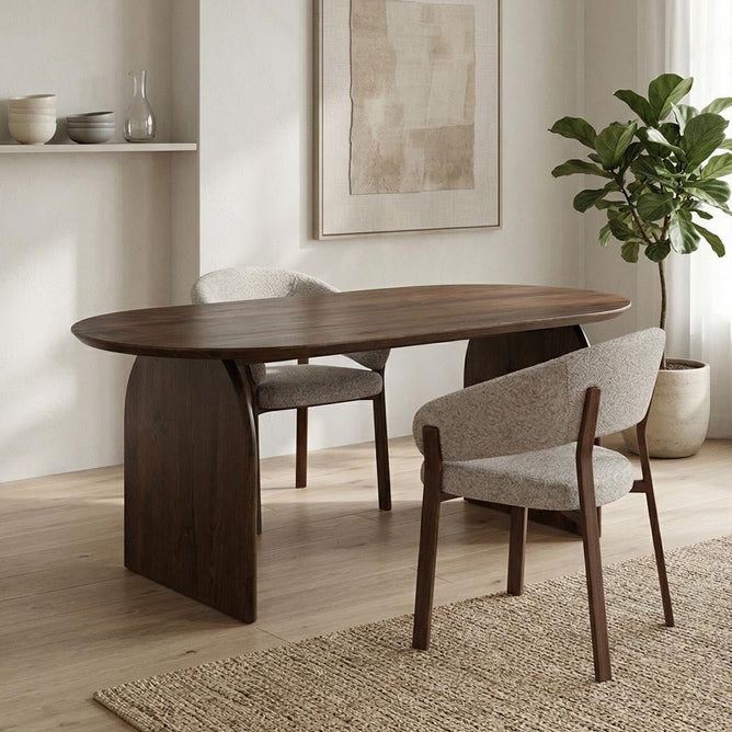 Mangohouten Eettafel Tulsa