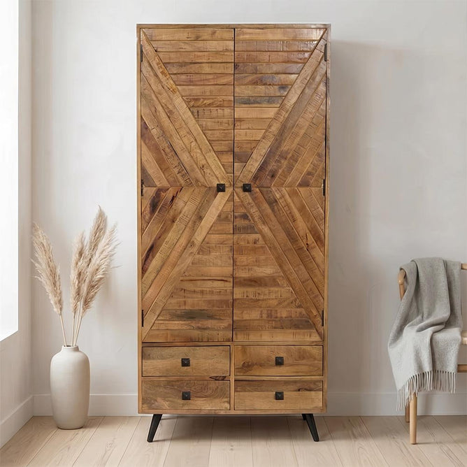 Mangohouten Eettafel Tulsa