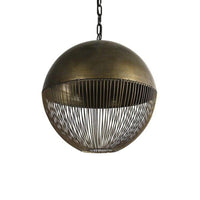 Hanglamp Kaspian S brons