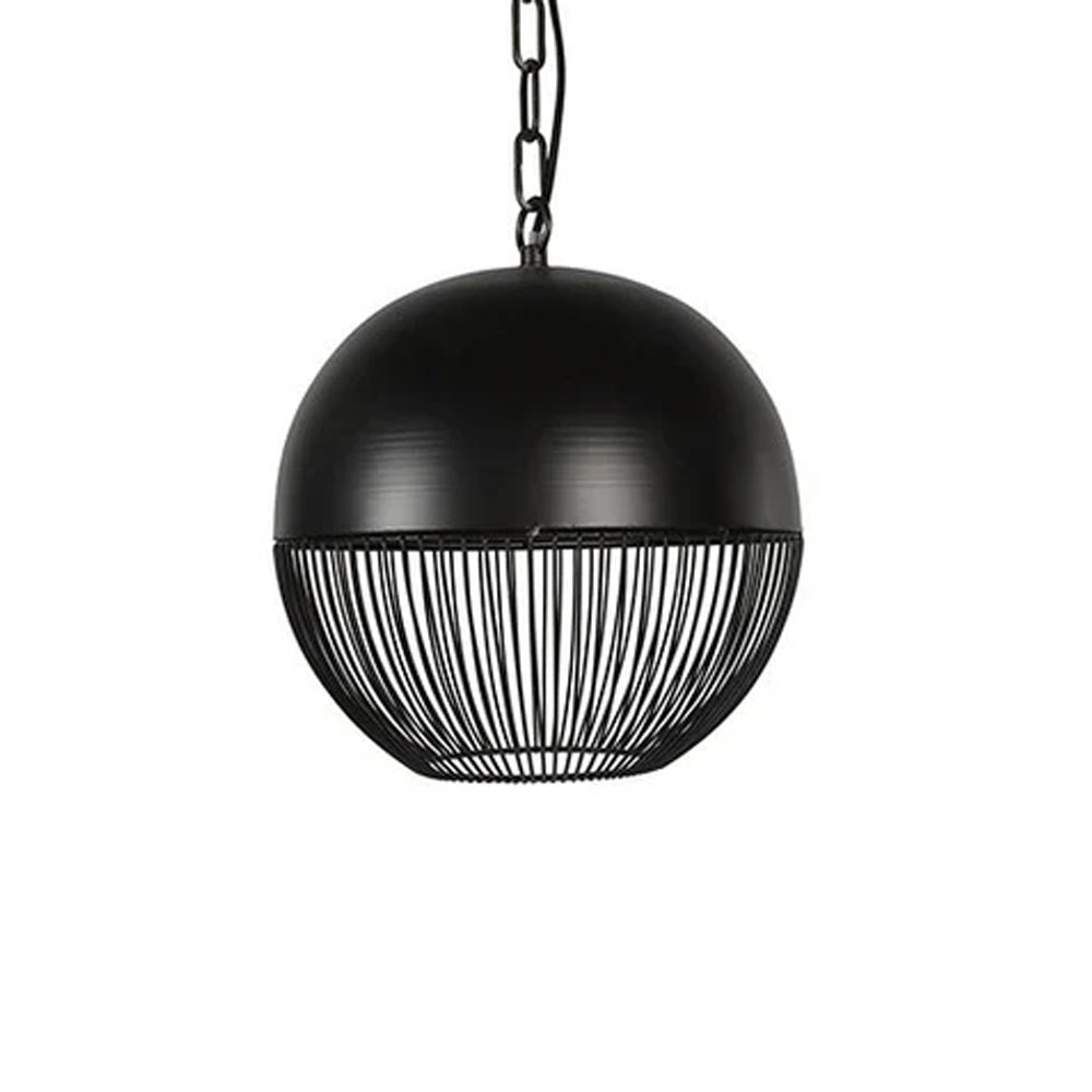 Hanglamp Kaspian S Zwart Geslaagd