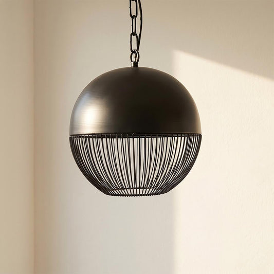 Hanglamp Kaspian S Zwart