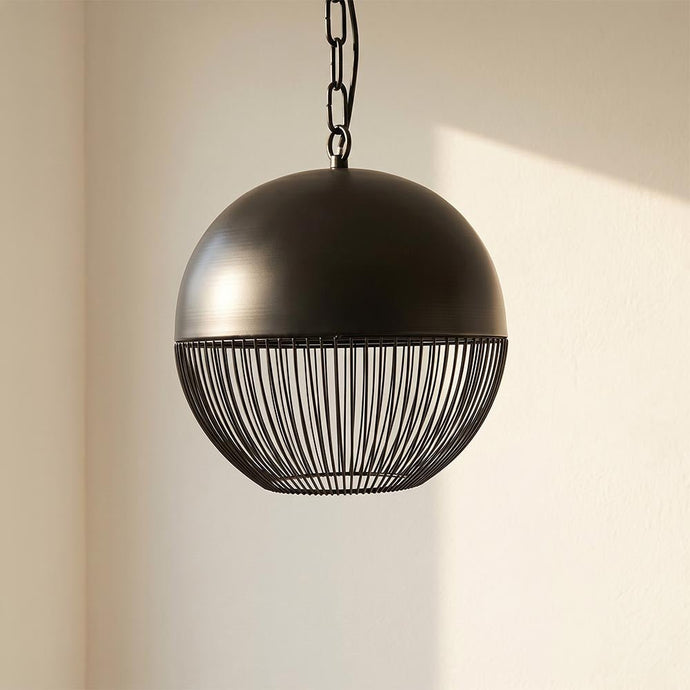 Hanglamp Kaspian S Zwart